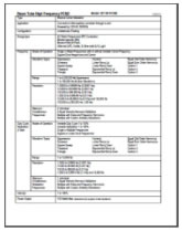 Double beam tech info